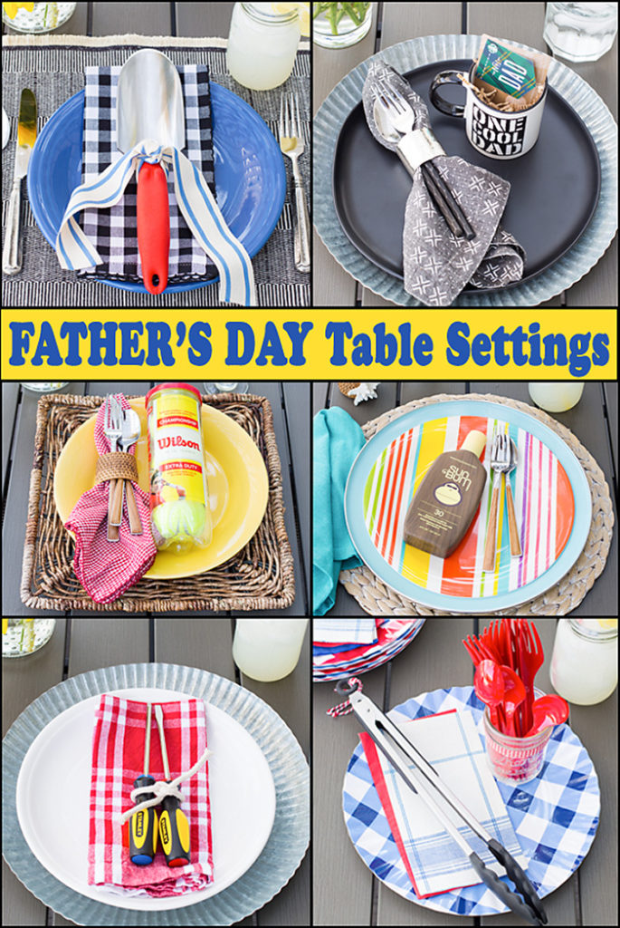 Fathers Day Table Settings Joy In Every Season 7331