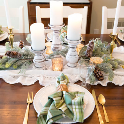 Winter Tablescape - Joy In Every Season